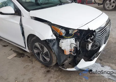 2019 Hyundai Ioniq Hybrid Sel из США, поврежденный, VIN KMHC75LC5KU109492